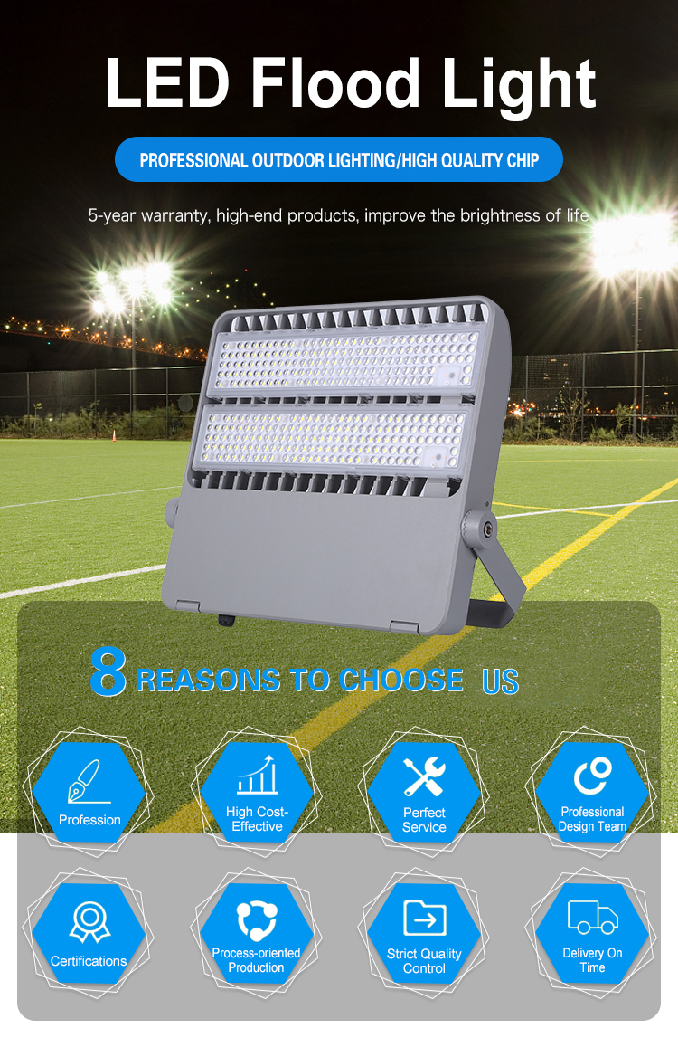 High power flood light 100W 200W 300W 400W Stadium high